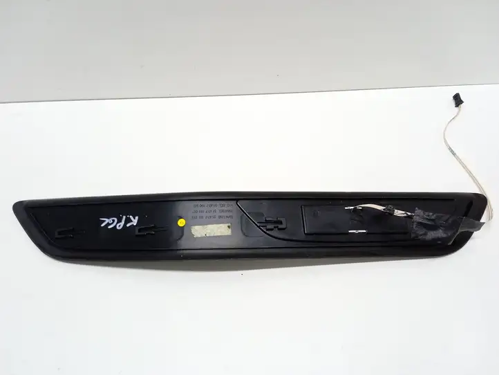 BMW 7 F01 (2008 - 2016) 51477181013 Внутренняя отделка заднего порога — фото 4