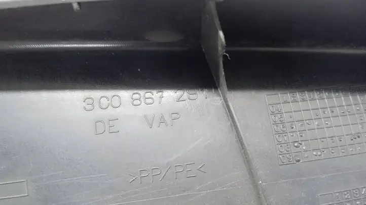 Volkswagen PASSAT B7 (2011 - 2014) 3C0867291 Нижняя обшивка стойки B — фото 2