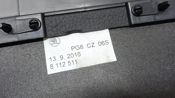 Skoda Octavia Mk3 (5E) (2013 - 2019) 5E0857053A Обшивка рулевой колонки — фото 2