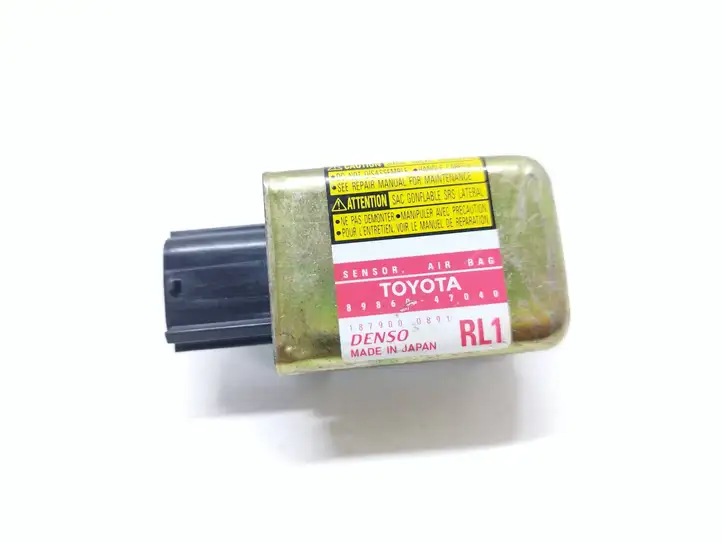 Toyota Prius (XW20) (2003 - 2009) 8986047040 Датчик удара SRS — фото 1