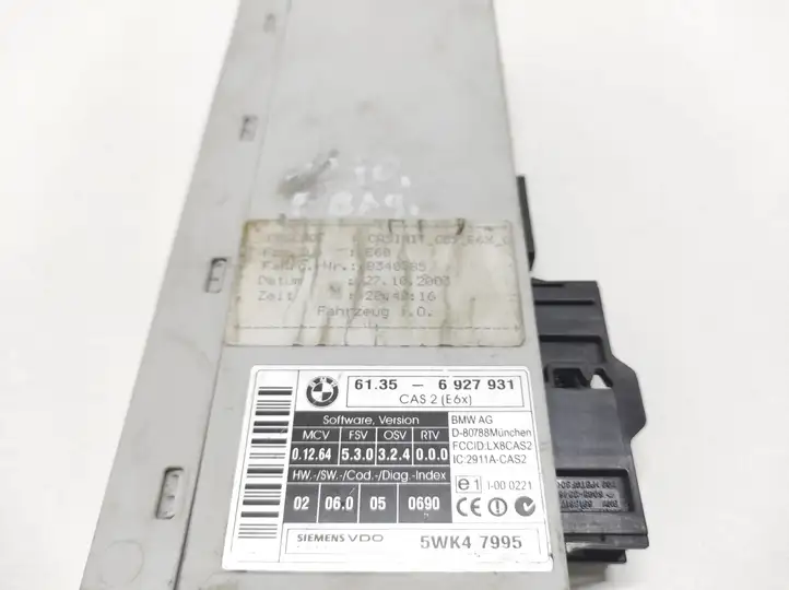 BMW 5 E60 E61 (2004 - 2010) 61356927931 Прочие блоки управления — фото 4