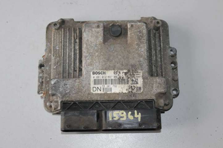 55201792 Opel Astra H Galios (ECU) modulis