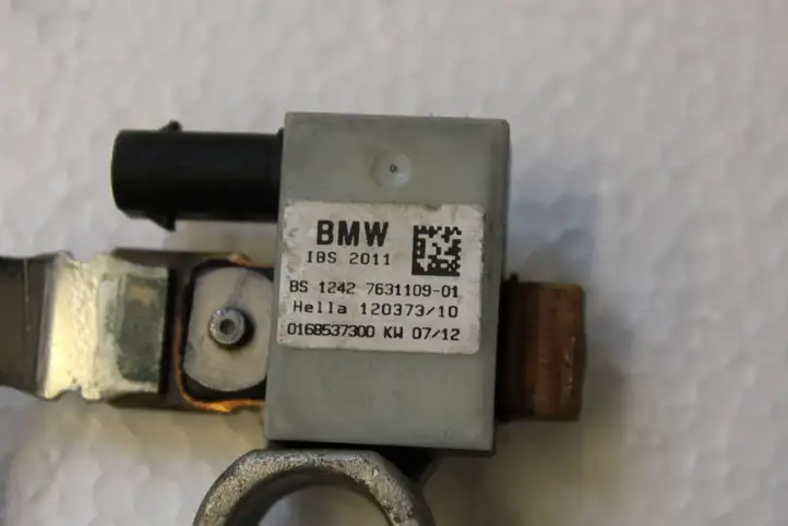 BMW 3 F30 F35 F31 (2012 - 2018) 7631109 Минусовой провод аккумулятора — фото 5