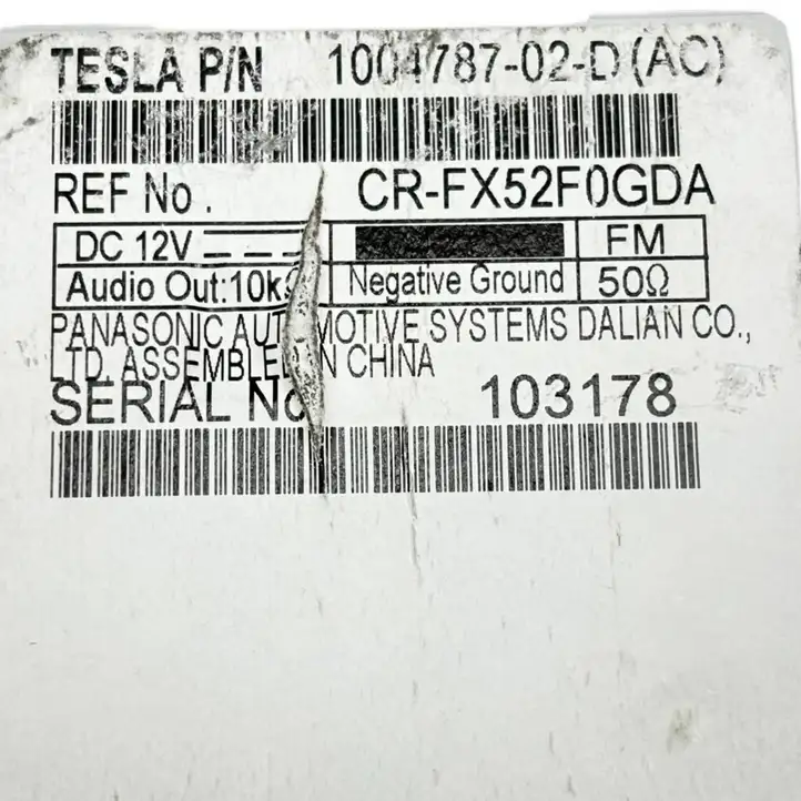 Tesla Model S (2016 - 2021) CRFX52F0GDA Магнитола / мультимедийная система — фото 5