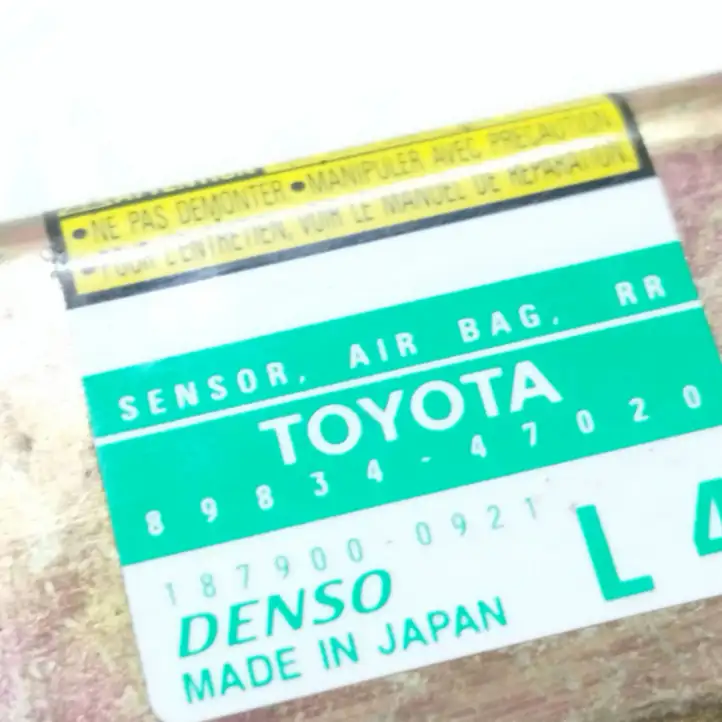 Toyota Prius (XW20) (2003 - 2009) 8983447020 Датчик удара SRS — фото 6
