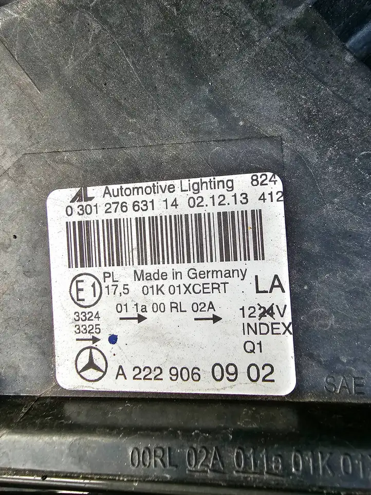Mercedes-Benz S W222 (2013 - ) A2228801847 Комплект передней части — фото 71