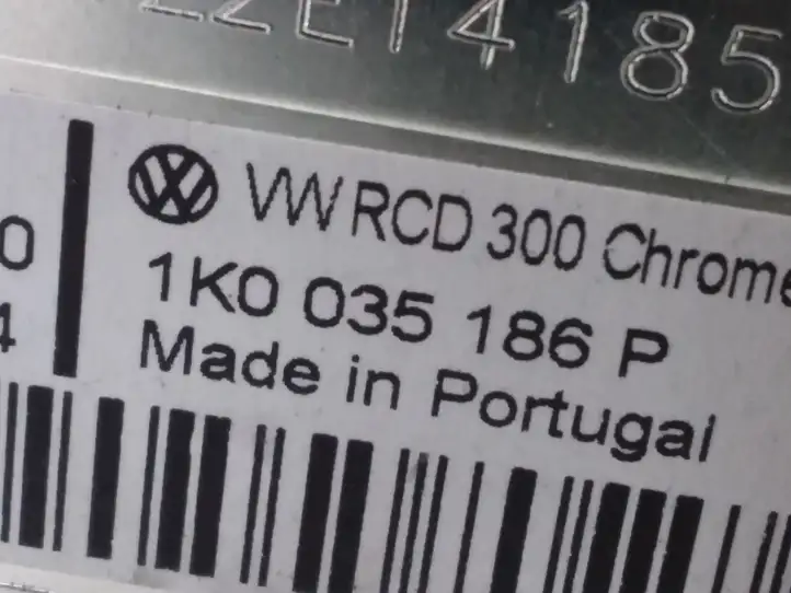 Volkswagen PASSAT B6 (2005 - 2010) 1K0035186P Магнитола / мультимедийная система — фото 3