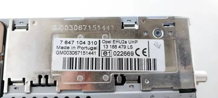 Opel Meriva A (2002 - 2006) 13188479 Магнитола / мультимедийная система — фото 8