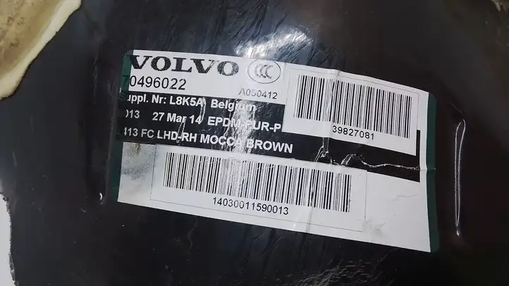 Volvo XC60 (2008 - 2013) 39827081 Передний коврик салона — фото 2