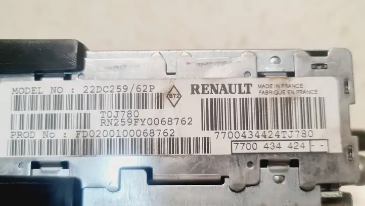 Renault Scenic I (1996 - 2003) 7700434424 Магнитола / мультимедийная система — фото 5