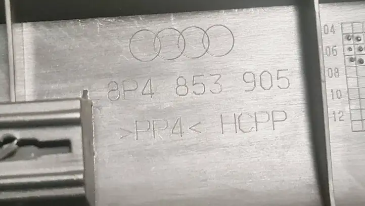 Audi A3/S3 8P (2004 - 2008) 8P4853905 Внутренняя отделка переднего порога — фото 4