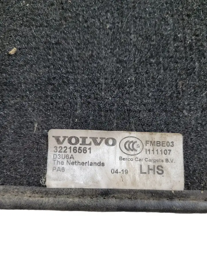 Volvo S90, V90 (2016 - 2020) 32216561 Передний коврик салона — фото 3
