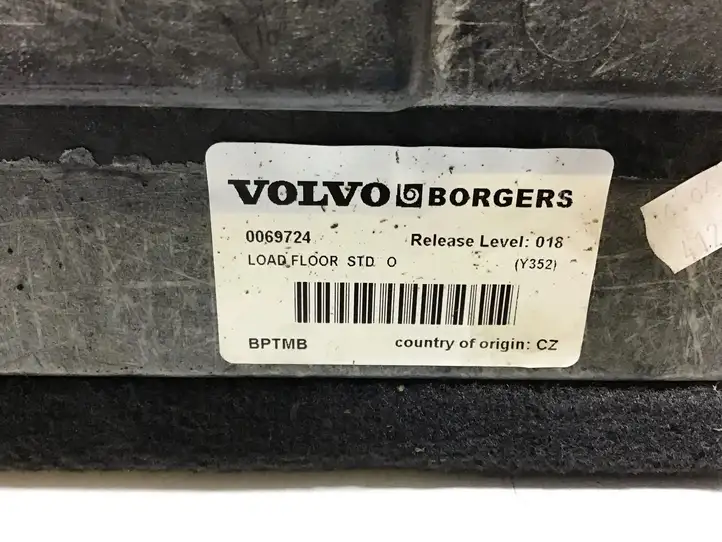 Volvo V60 (2010 - 2013) 39813510 Пол багажника — фото 6