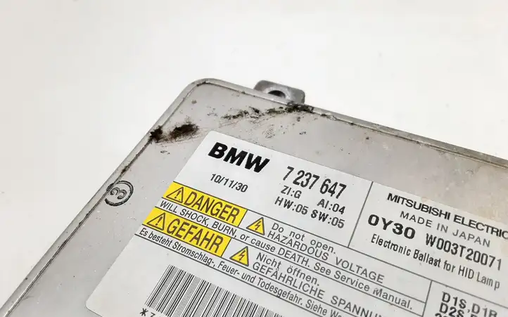 BMW 5 F10 F11 (2009 - 2016) 7237647 Блок розжига ксенона — фото 3