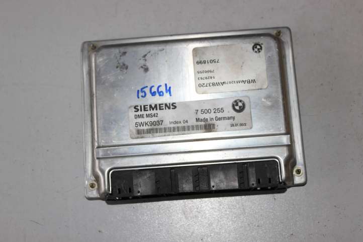 5WK9037 BMW 5 E39 Galios (ECU) modulis