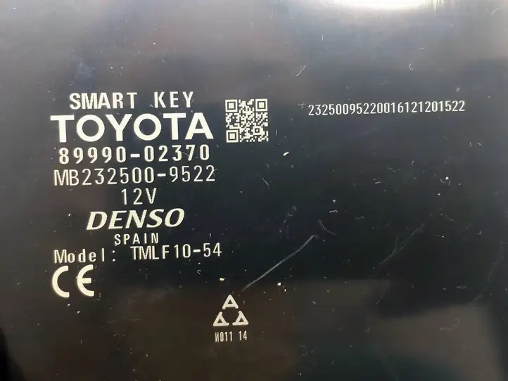Toyota Auris E180 (2012 - 2018) 8999002370 Блок бесключевого доступа — фото 4