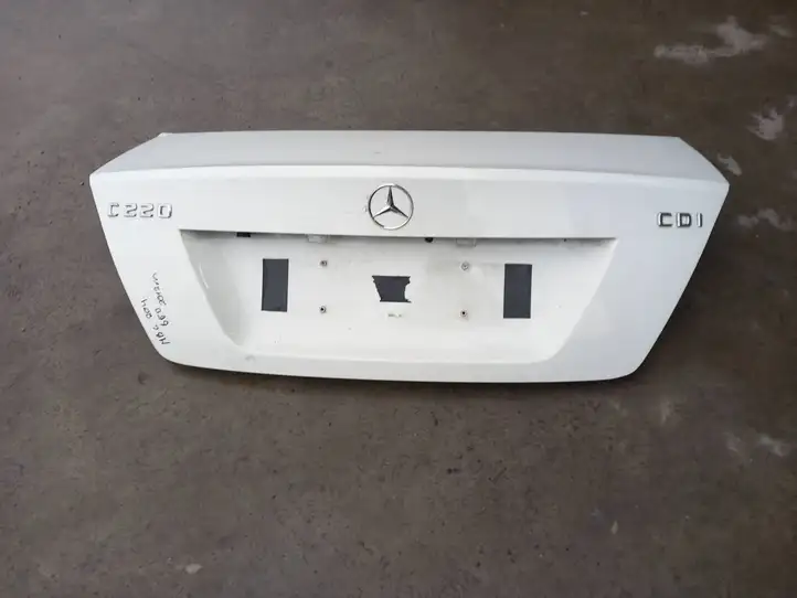 Mercedes-Benz C W204 (2007 - 2014) Крышка багажника — фото 2