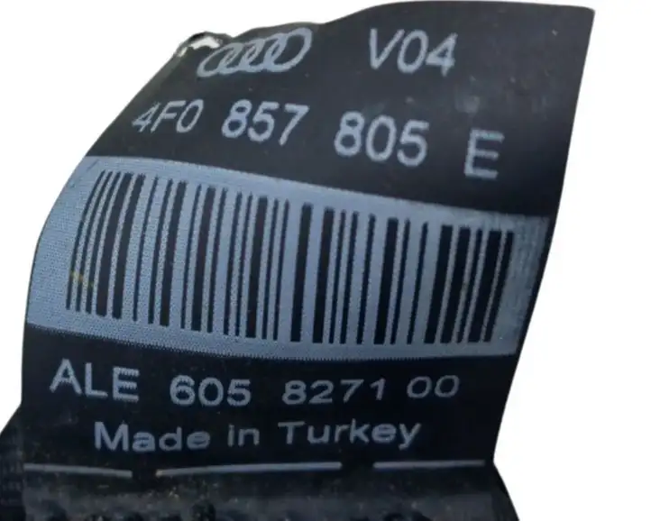 Audi A6 Allroad C6 (2008 - 2011) 4F0857805E Задний ремень безопасности — фото 5