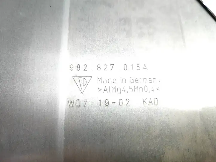 Porsche Cayman (2016 - )  982827015 Звукоизоляция капота