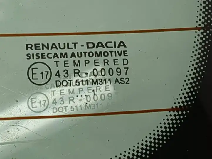 Dacia Logan III (2020 - ) Заднее стекло — фото 2