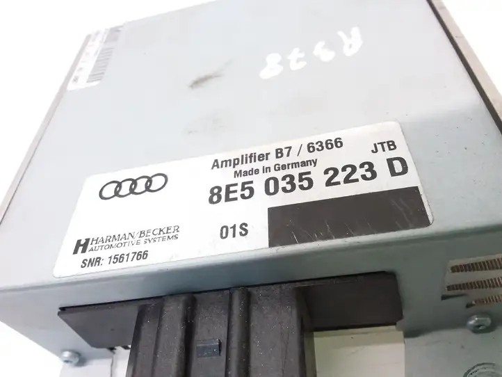 Audi A4 S4 B7 8E 8H (2004 - 2009) 8E5035223D Усилитель звука — фото 4