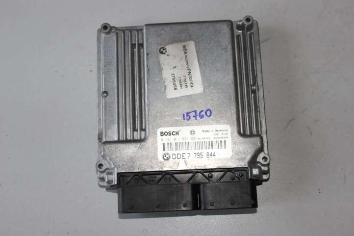 7795844 BMW 1 E82 E88 Galios (ECU) modulis