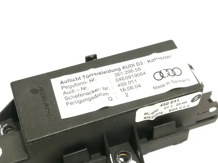 Audi A8 S8 D3 4E (2002 - 2005) 04E0919064 Блок управления дверью — фото 5