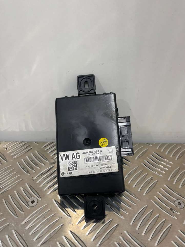 4G0907468G Audi A6 S6 C7 4G Gateway valdymo modulis