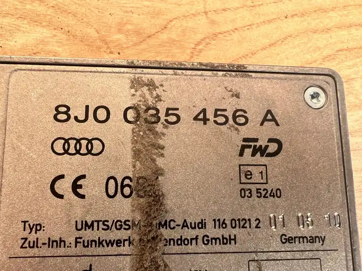 Audi A6 S6 C6 4F (2008 - 2011) 8J0035456A Блок управления антеннами — фото 3