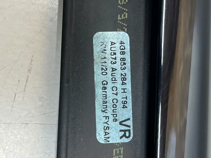 Audi A7 S7 4G (2014 - 2018) 4G8853284H Молдинг передней двери — фото 3