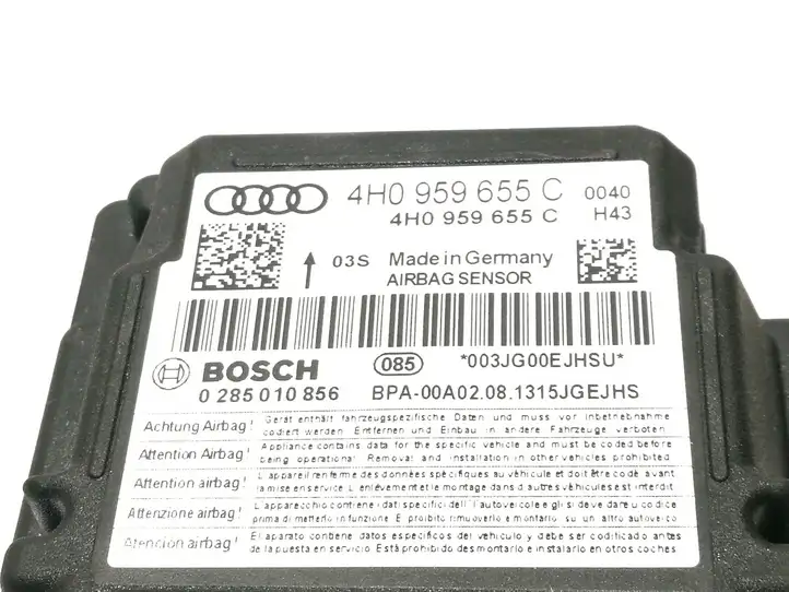 Audi A6 Allroad C7 (2012 - 2014) 4H0959655C Блок управления SRS — фото 4