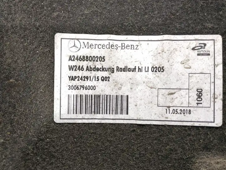 Mercedes-Benz B-class W246 (2014 - 2018) Задний подкрылок — фото 5
