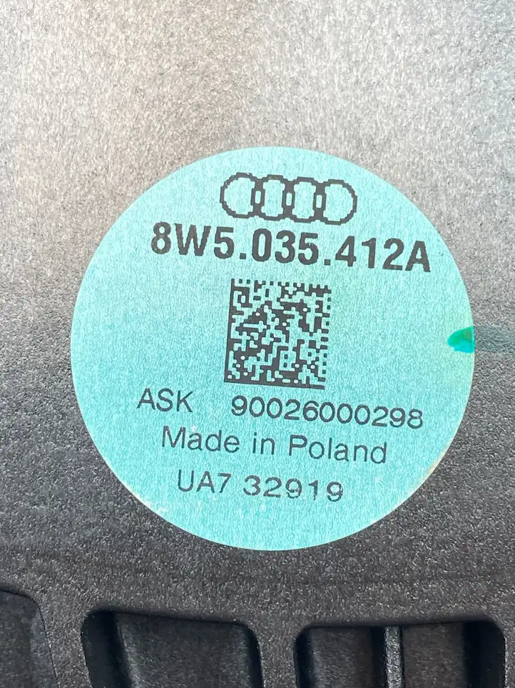 Audi A4 S4 B9 8W (2019 - ) 8W5035412A Сабвуфер — фото 5