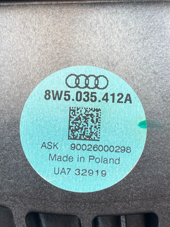 Audi A4 S4 B9 8W (2019 - ) 8W5035412A Сабвуфер — фото 6