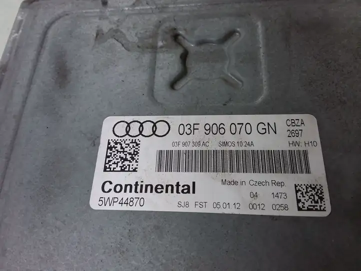 Audi A1 (2010 - 2014) 03F906070GN Блок управления двигателем (ЭБУ) — фото 3