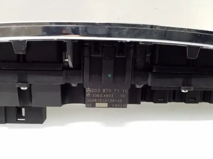 Mercedes-Benz C W203 (2000 - 2007) 2038707110 Мултифункционный включатель управления / ручка — фото 4