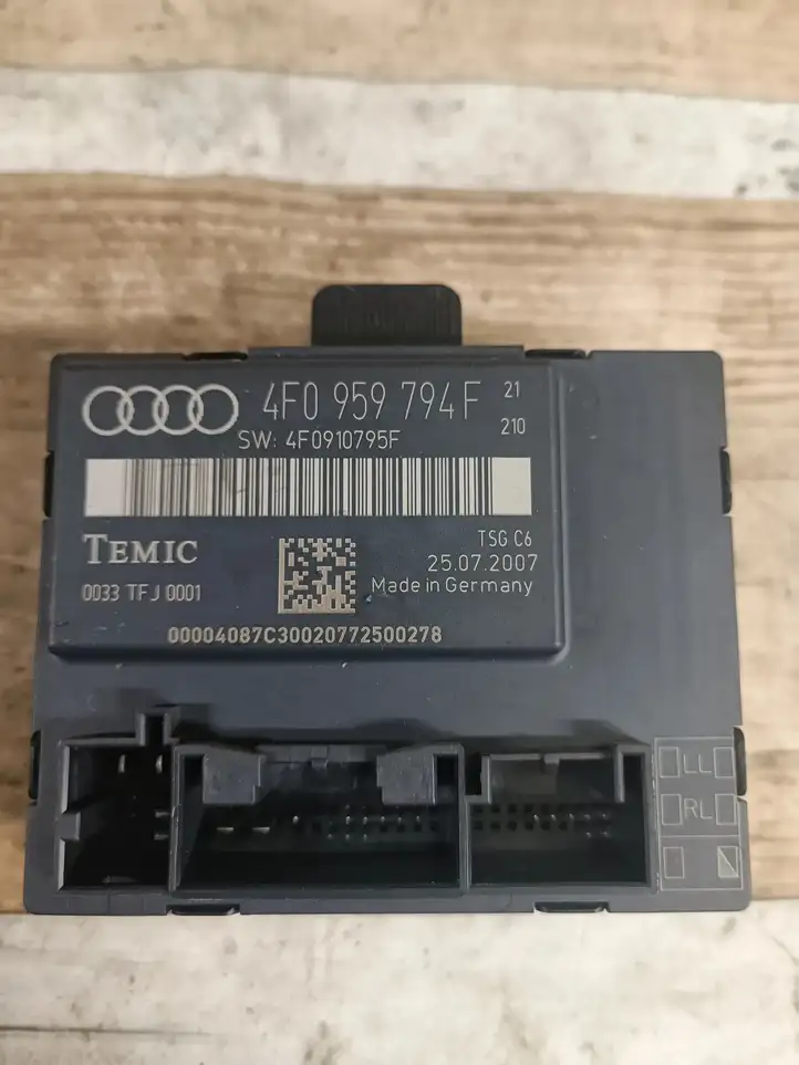 Audi A6 S6 C6 4F (2004 - 2008) 4F0959794F Блок управления дверью — фото 3