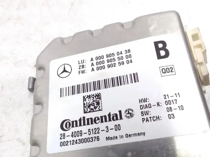 Mercedes-Benz B-class W246 (2011 - 2014) A0009050438 Камера в лобовом стекле — фото 3