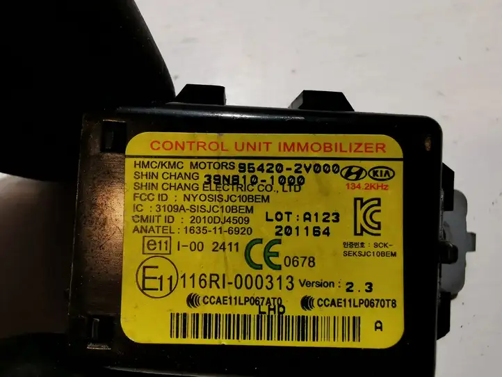 Kia Ceed (2010 - 2012) 954202V000 Блок иммобилайзера — фото 4