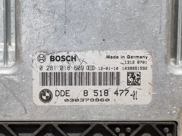 BMW 3 F30 F35 F31 (2012 - 2018) 8518477 Блок управления двигателем (ЭБУ) — фото 3
