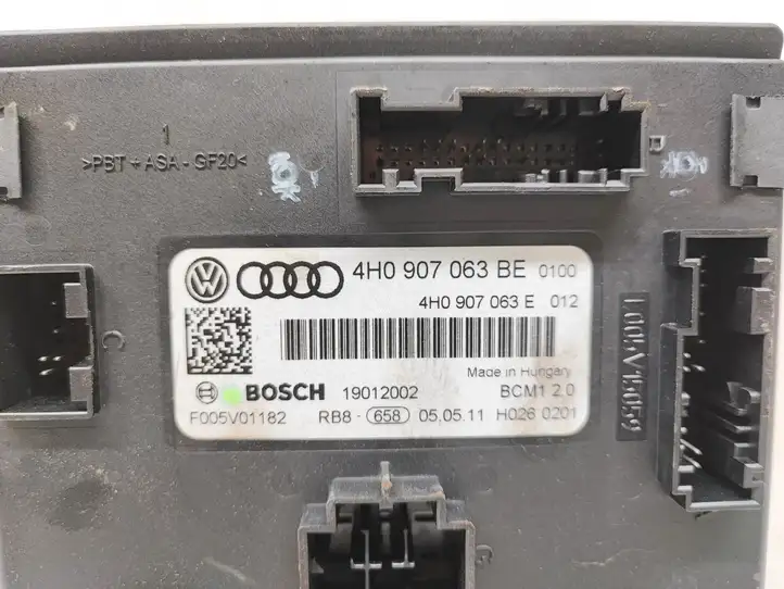Audi A6 C7 (2011 - 2014) 4H0907063BE Модуль комфорта — фото 2