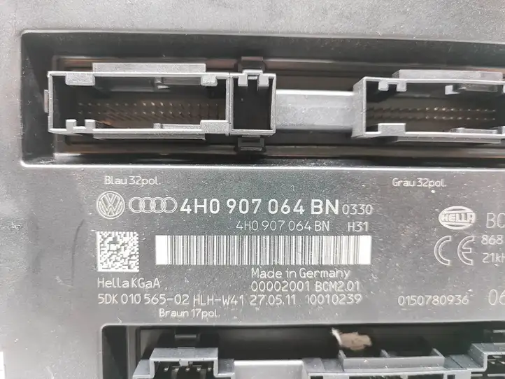 Audi A6 C7 (2011 - 2014) 4H0907064BN Модуль комфорта — фото 2