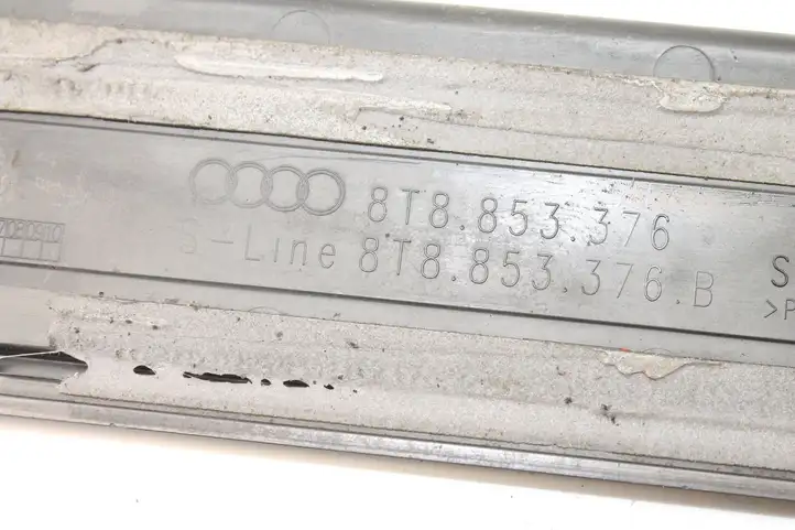 Audi A5 8T 8F (2011 - 2016) 8T8853374 Внутренняя обшивка порога (комплект) — фото 3