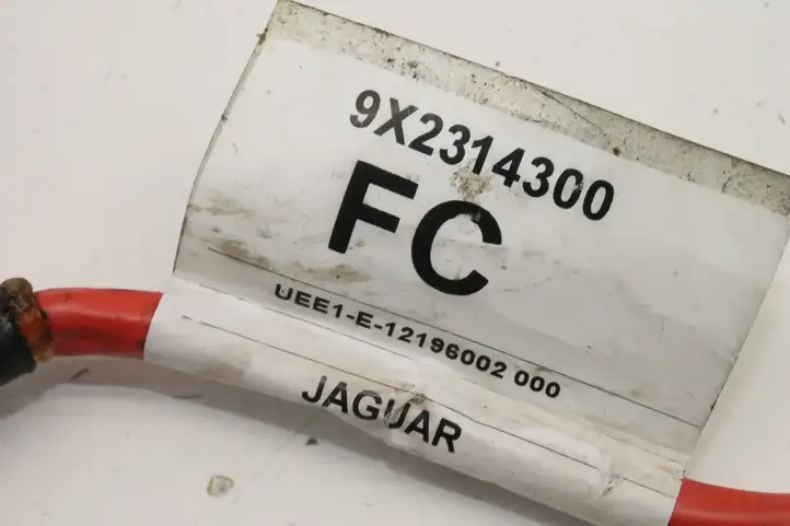 Jaguar XF X250 (2007 - 2015) 9X2314300FC Плюсовой провод аккумулятора — фото 4