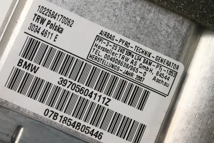 BMW X3 E83 (2003 - 2010) 30344611E Подушка безопасности пассажира — фото 5