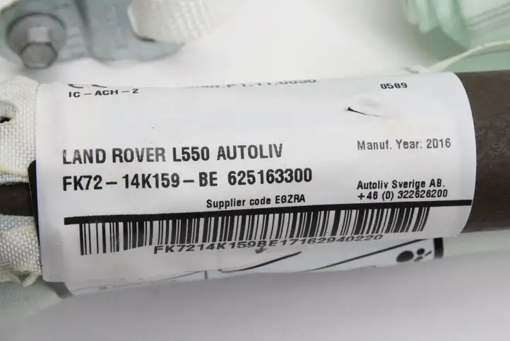 Land Rover Discovery Sport (2014 - 2019) FK7214K159BE Боковая подушка безопасности шторка — фото 5