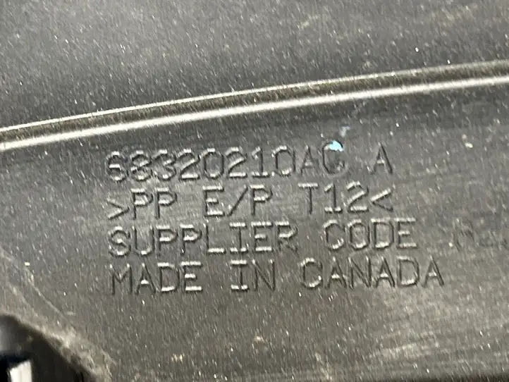 Dodge Challenger (2014 - ) 68320210AC Передняя колесная арка — фото 5