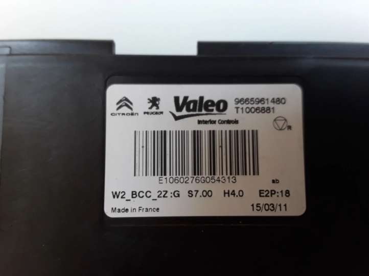 9664661580 Peugeot 508 ESP (stabilumo sistemos) valdymo blokas