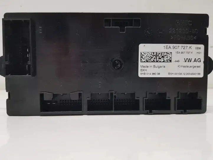 Volkswagen ID.4 (2020 - ) 1EA907727K Блок управления кондиционером — фото 1