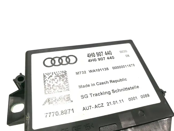Audi A8 S8 D4 4H (2010 - 2014) 4H0907440 Прочие блоки управления — фото 2